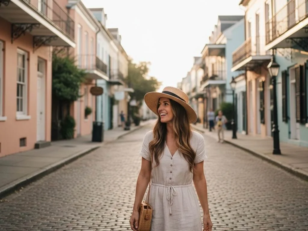 Charleston South Carolina solo weekend trip in historic district