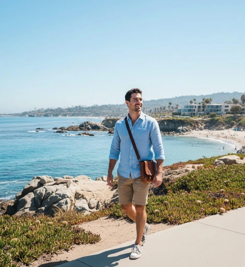 San Diego California solo weekend trip with coastal walks