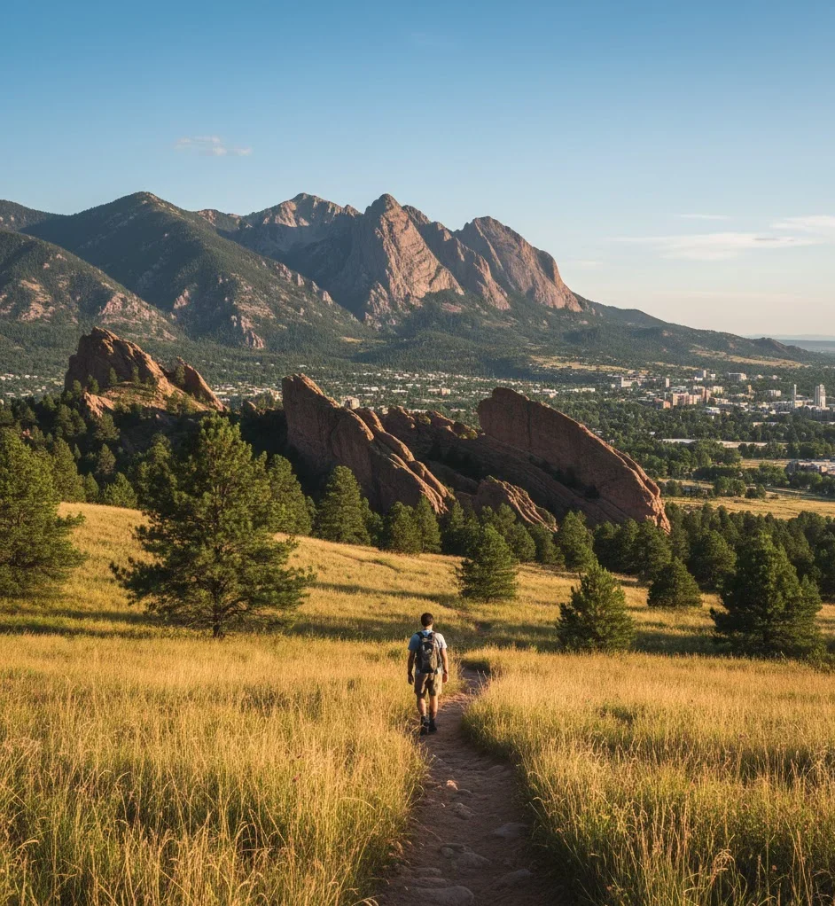 Boulder Colorado solo travel destination