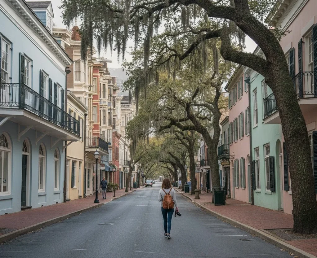 Charleston South Carolina solo travel for adults