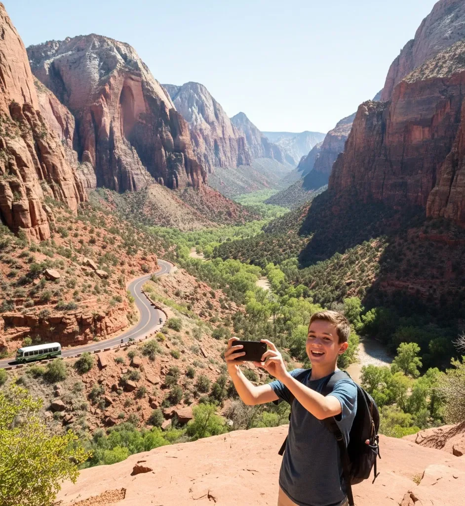 Zion National Park canyon