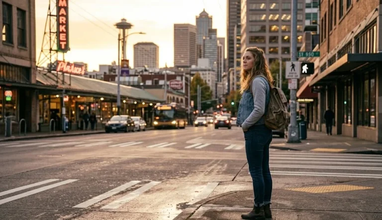 First Solo Trip for Women: Complete Guide first-solo-trip-seattle-crosswalk
