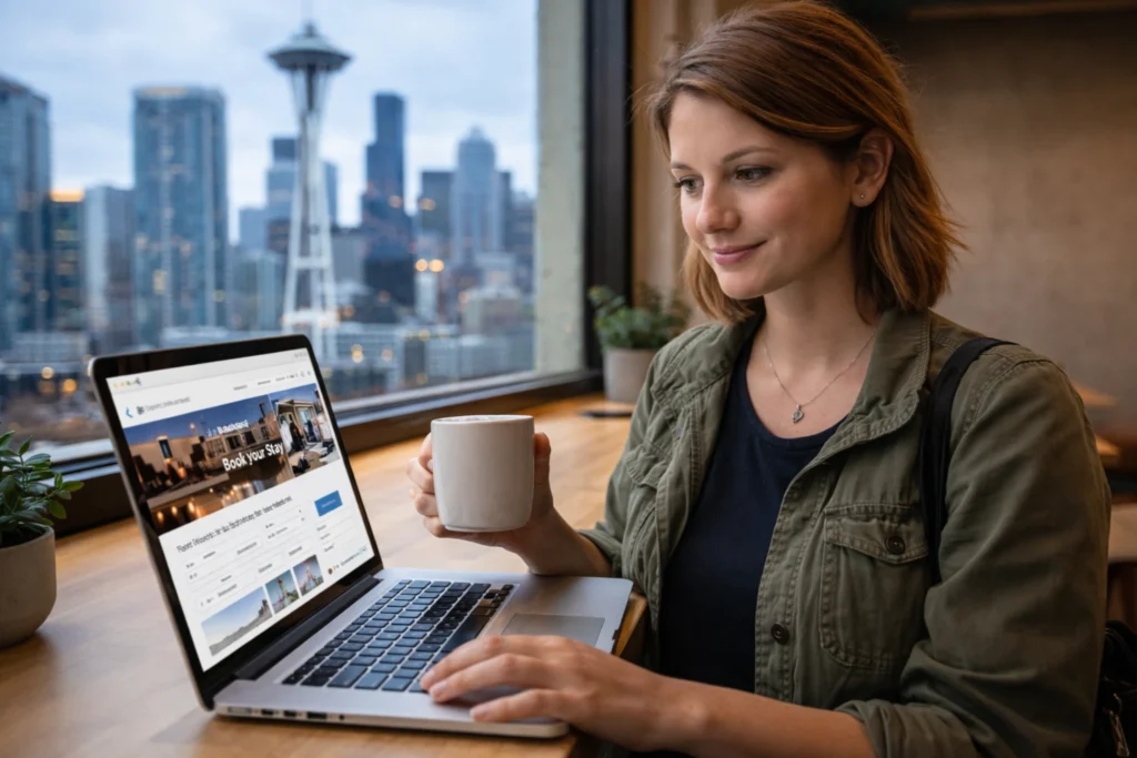 Reading reviews and researching the area before booking improves hotel safety and peace of mind.